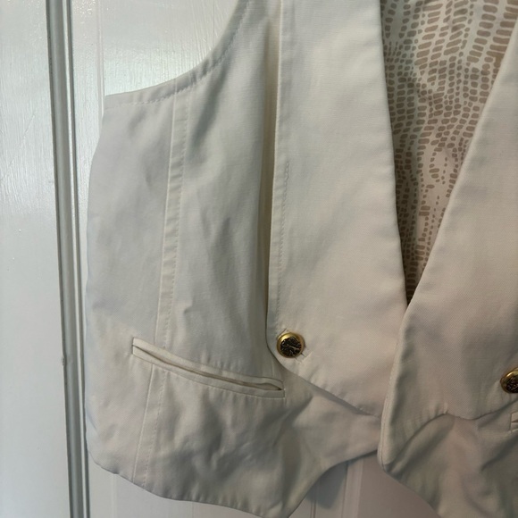 Anthropologie Leifsdottir Ivory Vest - Picture 4 of 8